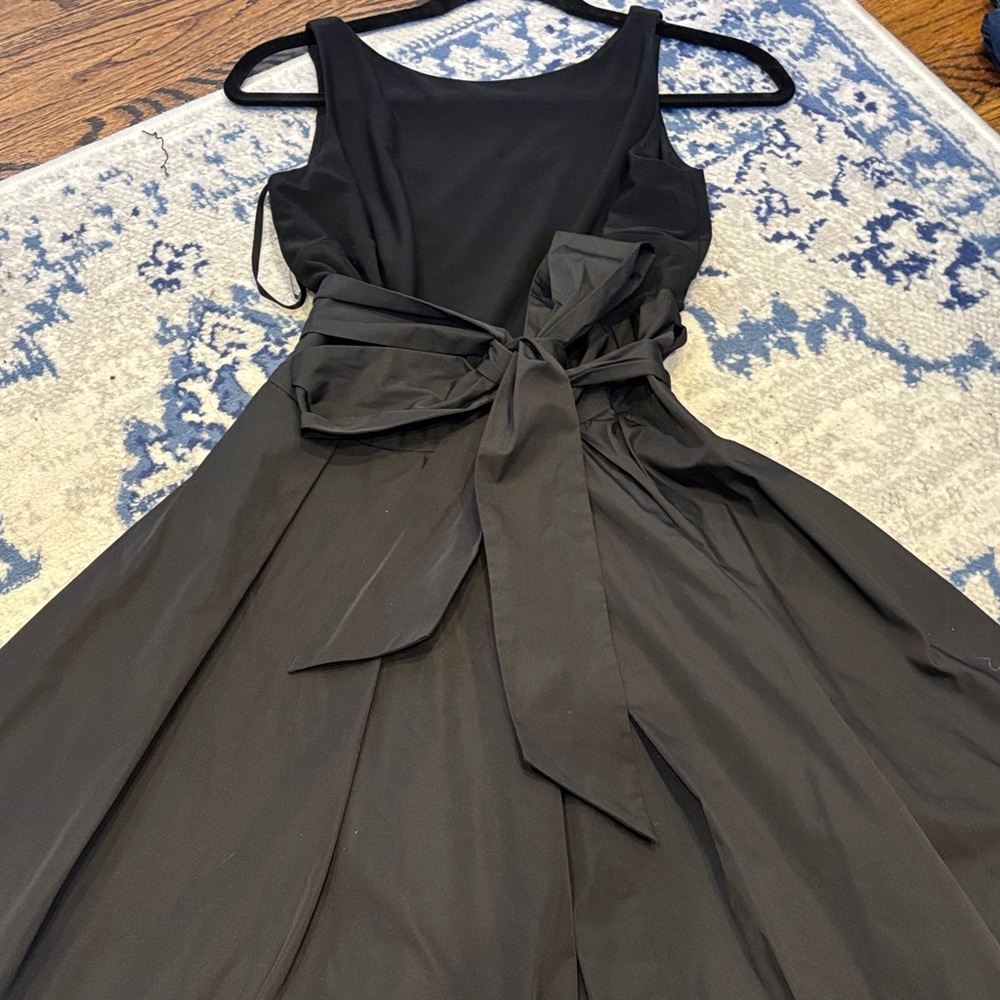 Ralph Lauren Black Dress with bow Tie Waist